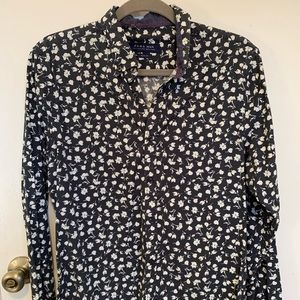 Zara Floral Button-Down